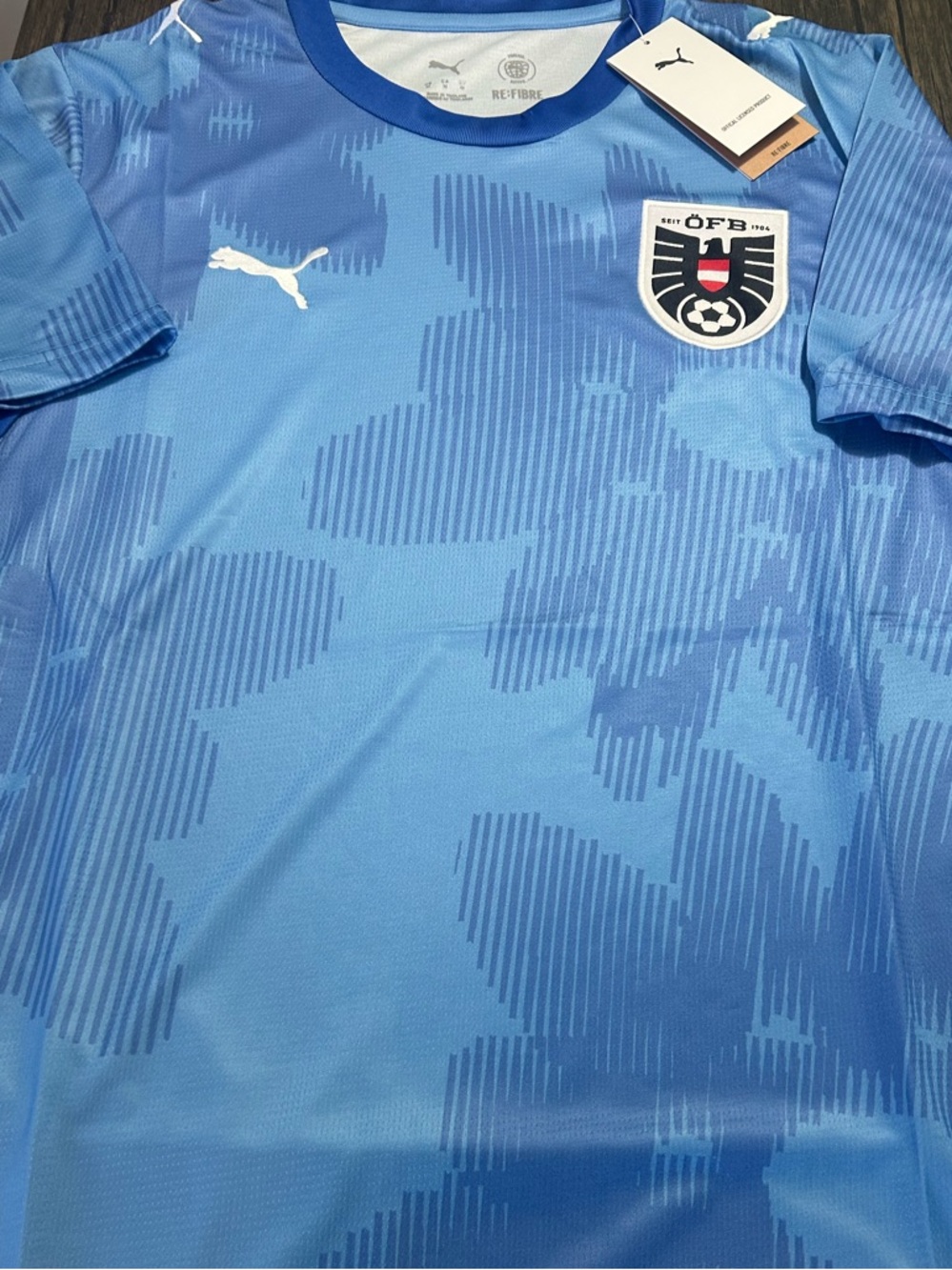 Puma AUSTRIA National Team World Cup JERSEY Men's Sz M,L,XL,2XL New w tags